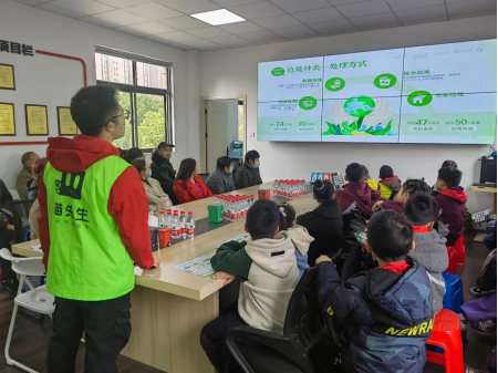 貓先生垃圾分類宣傳活動，小學(xué)垃圾分類活動，宣導(dǎo)活動