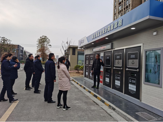 華展貓先生，智能垃圾分類收集房，垃圾分類房廠家