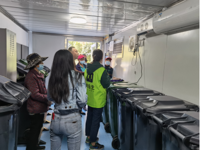 貓先生智能垃圾分類房，社區(qū)垃圾分類收集點，生活垃圾投放房生產(chǎn)廠家