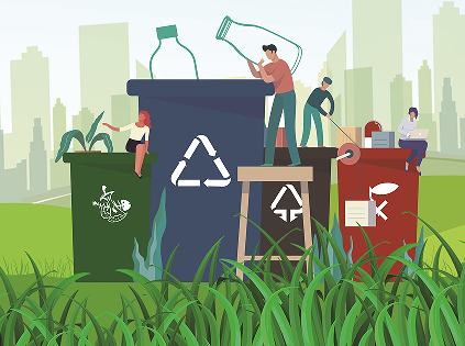 智能分類垃圾房，清潔小屋，垃圾分類收集站生產(chǎn)廠家