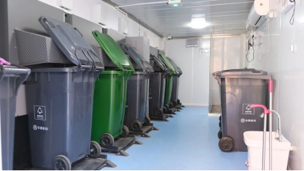 智能垃圾房,垃圾收集清潔屋,小區(qū)垃圾分類點建設生產(chǎn)廠家